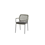 Taste Barista stapelbare tuinstoel rope green