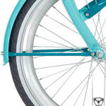 Alpina spatbordstang set 20 clubb turquoise
