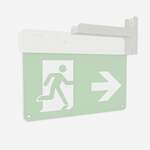 HOFTRONIC? Haakse Wandmontageset voor LEDNoodverlichting Tumu