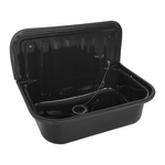 Uitstortgootsteen Differnz 50x35 cm met Afvoerstop RVS Differnz