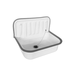 Duravit Starck 3 uitstortgootsteen 48x42,5 cm wit 0313480000