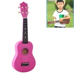 HM100 21 inch Basswood Ukulele kinderen verlichting muziekinstrument (Magenta)