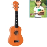 HM100 21 inch Basswood Ukulele kinderen verlichting muziekinstrument (oranje)