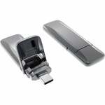 Samsung BAR Plus MUF-128BE4/APC USB-stick 128 GB USB 3.2 Gen 2 (USB 3.1) Titaangrijs