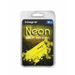 Usb stick 2.0 integral 16gb neon blauw