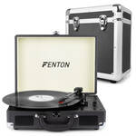 Fenton RP115D platenspeler met Bluetooth en platenkoffer