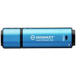 Kingston IronKey Vault Privacy 50 Series USB-stick 32 GB Blauw IKVP50C/32GB USB-C