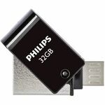 Philips USB stick 2.0 32GB - Snow - Grijs - 3 stuks - FM32FD70E