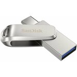 Sandisk Dual Drive Luxe USB-stick 3.2 - USB en USB-C - 32GB