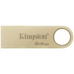 Kingston DataTraveler SE9 G3 USB-stick Retail 64 GB Goud DTSE9G3/64GB USB-A 3.2 Gen 1