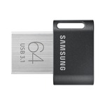 Samsung FIT Plus USB Stick 64GB USB-sticks Zwart