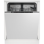 Beko BDFN36653XC Cornerintense Vrijstaande vaatwasser Grijs