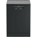 Beko BDFN36653XC Cornerintense Vrijstaande vaatwasser Grijs