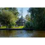 Prachtig 6 persoons waterlodge aan het water gelegen in Friesland