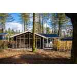 Moderne 6 persoons cottage met hottub