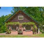 Moderne 4 persoons cottage met hottub