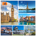 Big Data Europa SIM - 200GB (geldig voor 365 dagen)