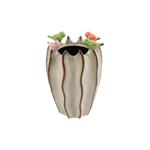 Vaas recycled glas H31cm groen