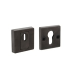 Hoppe SKG*** Veiligheid cilinderrozet rond met kerntrek voor deurdikte van 38-58 mm