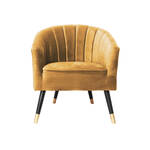 Bronx71 Design fauteuil Madrid velvet antraciet.