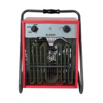 Eurom EK15002 + cable-socket Heater Ventilatorkachel Rood