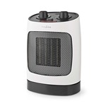 Keramische PTC-Ventilatorkachel | 1400 / 2000 W | 2 Verwarmingsmodi | Instelbare thermostaat | Draait automatisch | Oververhittingsbeveiliging | Omvalpreventie | Afstandsbediening | Timer