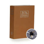 Securata Boek kluis met Sleutelslot - Zwart - 200 x 265 x 65 cm - Kluis met sleutel - Verborgen Kluis in boek