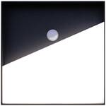 ECO-Light MEG + PIR 9490-R-PIR WO LED-wandlamp met bewegingsmelder LED vast ingebouwd 5 W LED Hout