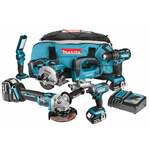 Makita DLX6058T Comboset 18v Li-ion met 3x 5.0Ah accu&apos;s