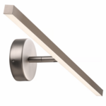Badkamerlamp staal Nordlux &apos;IP S13&apos; badkamerlamp LED 60cm 6.5W 567Lm geborsteld staal