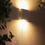 OP = OP Spiegel wandlamp Nordlux &apos;Tangens&apos; badkamerlamp naast spiegel E14 fitting