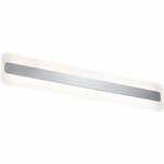 Badkamerlamp breed zwarte boven spiegel Nordlux Marlee 4000k 50 cm