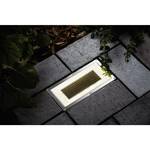 Paulmann 93774 Cube Inbouwlamp op zonne-energie Energielabel: G (A - G) 0.24 W Warmwit RVS, Helder