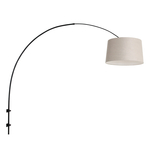 Steinhauer Zwarte booglamp Solva 7976ZW