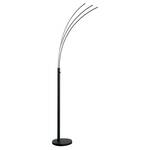 Mexlite Vloerlamp solva 7976zw zwart kap