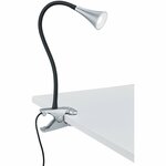 Brilliant Hobby 10802/06 Klemlamp LED E27 40 W Zwart