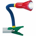 LED Klemlamp - Trion Tajin - E27 Fitting - Glans Grijs - Aluminium