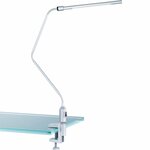 LED Klemlamp - Trion Vipa - 3W - Warm Wit 3000K - Glans Zwart - Kunststof