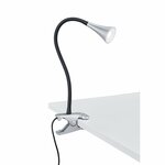 LED Klemlamp - Trion Sora - E27 Fitting - Mat Wit - Metaal