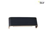 SLV MANA 1 hout / grijs lampenkap