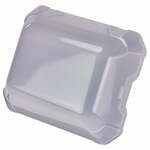 Fluweel - Velvet Lampenkap - Rectangle - Grey + goud - Luxe stijl - 20 x 20 x 14 cm - E27 fitting - voor tafellampen - voor woonkamer en eetkamer