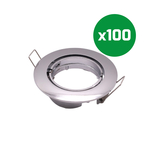 LED-spot armatuur Monti chroom kantelbaar