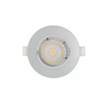 Inbouw LED-spot 5 Stuks Sanimex Njoy IP44 Dimbaar 6W 430 Lumen Geborsteld Aluminium Sanimex