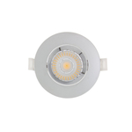 Complete set 6 stuks LED-spot Monti zwart GU10 dimbaar 4.2 Watt