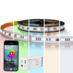 Hue compatible - Zigbee controller met 9 meter RGBWW White and Color ledstrip - Complete set