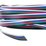 Kabel voor RGBW Ledstrip 5-aderig lengte 20 meter - 4380053