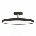 Plafondlamp zwart Nordlux &apos;Kaito 2 pro&apos; LED verstelbaar 24W 1600Lm 2700K 40 cm