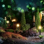 Marion LED Sokkellamp buiten zwart - 100 cm - Padverlichting - GU10 Fitting - Max. 7W - IP65