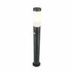 Dally LED Sokkellamp Zwart M - Bewegingssensor - Schemerschakelaar - E27 fitting - IP44 Waterdicht - 80 cm - tuinverlichting - padverlichting