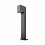 Dally LED Sokkellamp Zwart L - Bewegingssensor - Schemerschakelaar - E27 fitting - IP44 Waterdicht - 110 cm - tuinverlichting - padverlichting